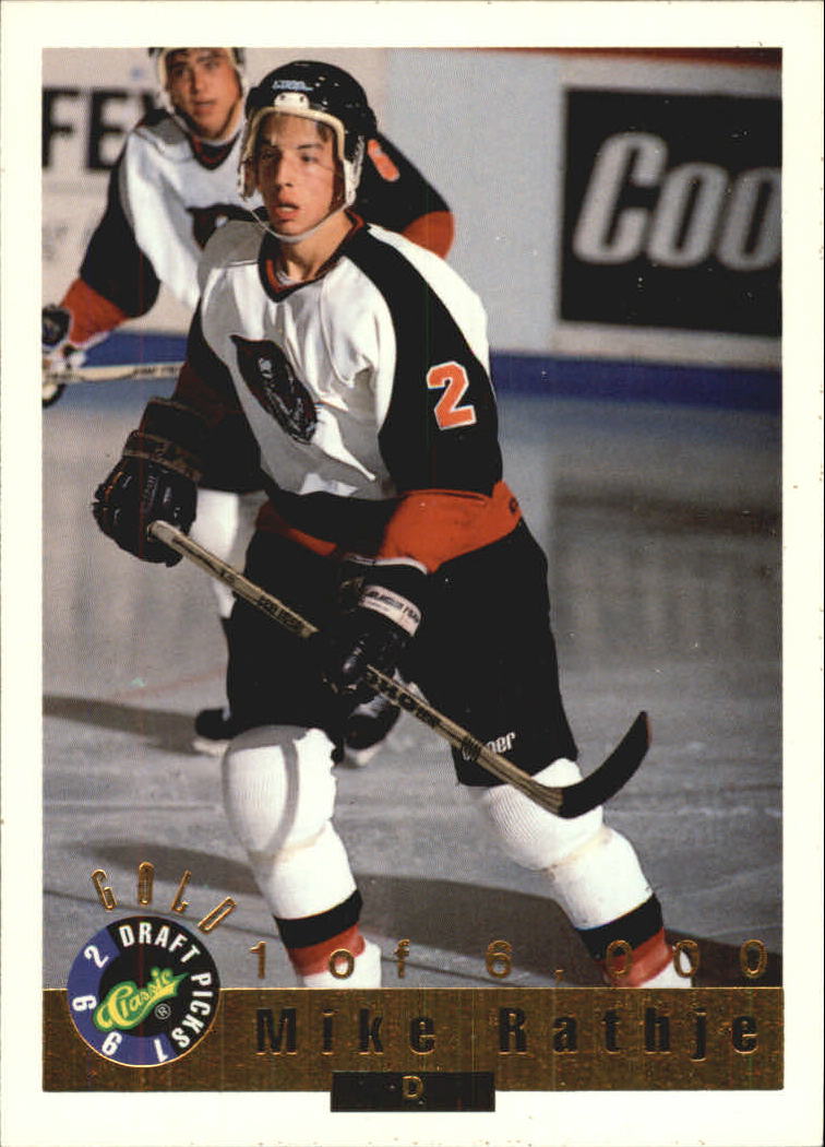 1992 Classic Gold #3 Mike Rathje