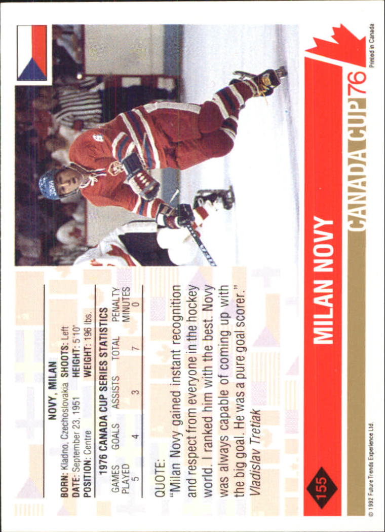 1992 Future Trends '76 Canada Cup #103 Vladislav Tretiak/Soviet  Ambassador/Retrospective - NM-MT