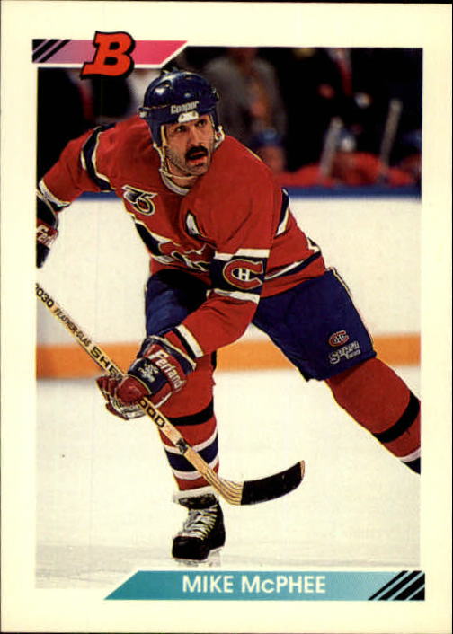 1992-93 Bowman #89 Mike McPhee