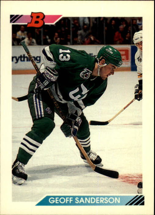 1992-93 Bowman #136 Geoff Sanderson