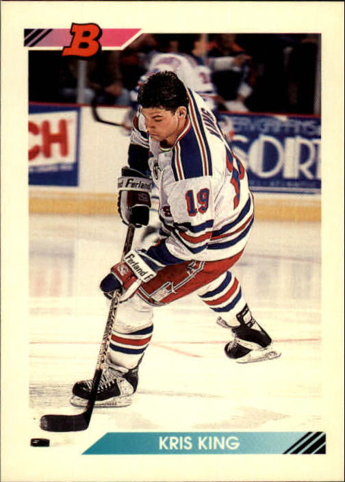1992-93 Bowman #380 Kris King