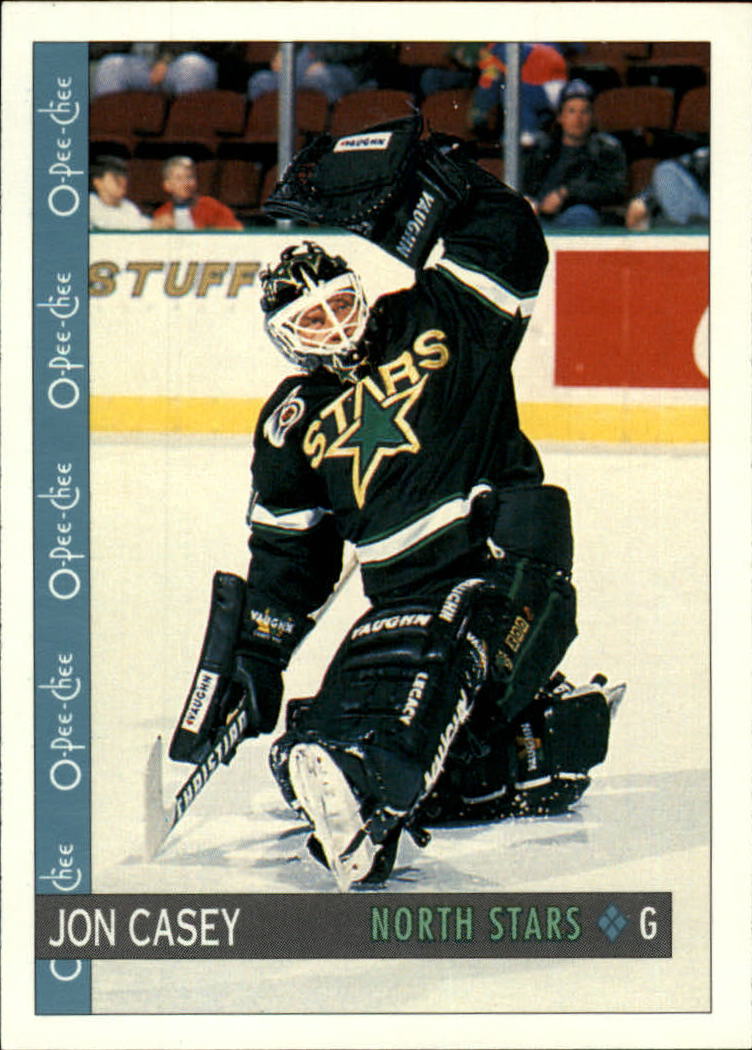 1992-93 O-Pee-Chee #16 Jon Casey