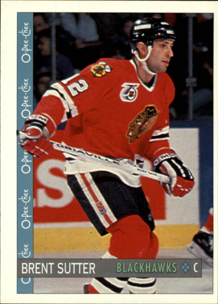1992-93 O-Pee-Chee #60 Brent Sutter