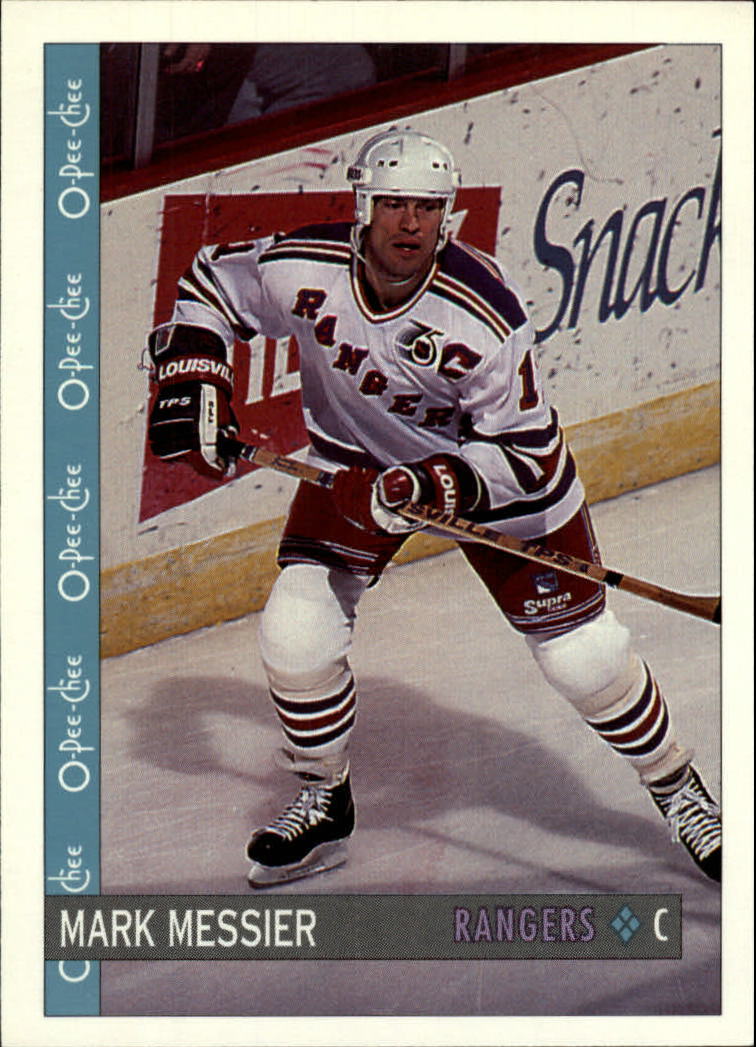 1992-93 O-Pee-Chee #208 Mark Messier