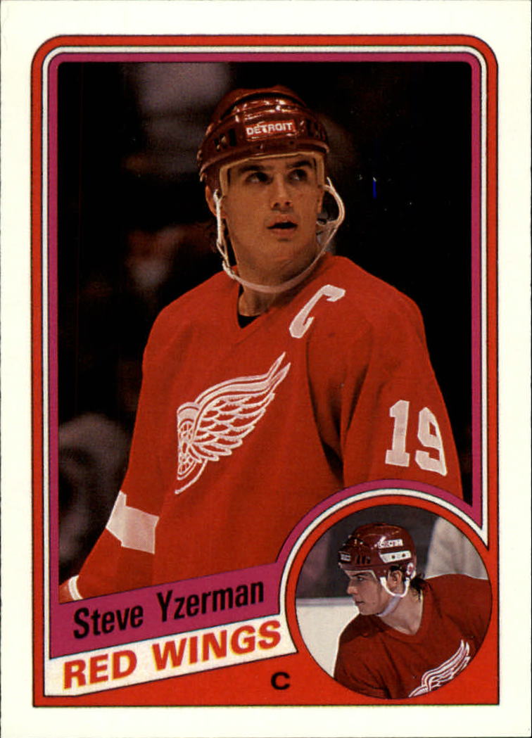 1992-93 O-Pee-Chee #321 Steve Yzerman 84