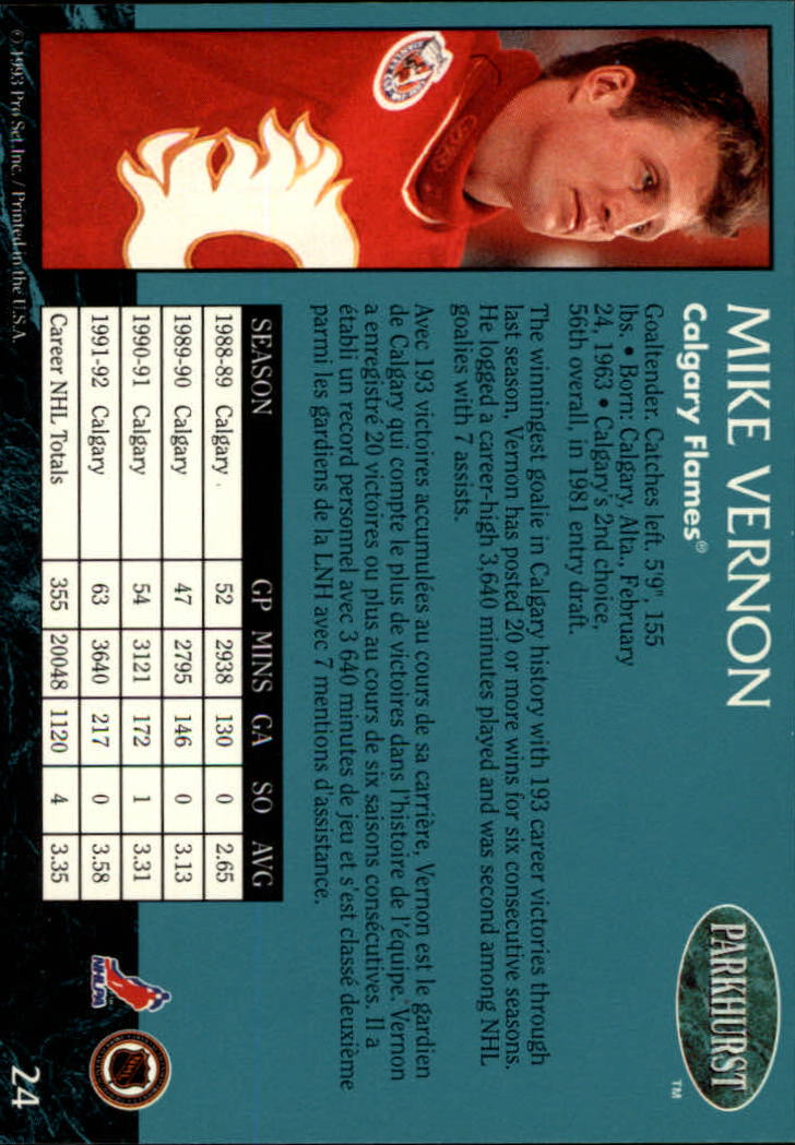 A3975- 1992-93 Parkhurst Hk Cards 1-250 +Rookies -You Pick- 15+ FREE US SHIP - Picture 46 of 454
