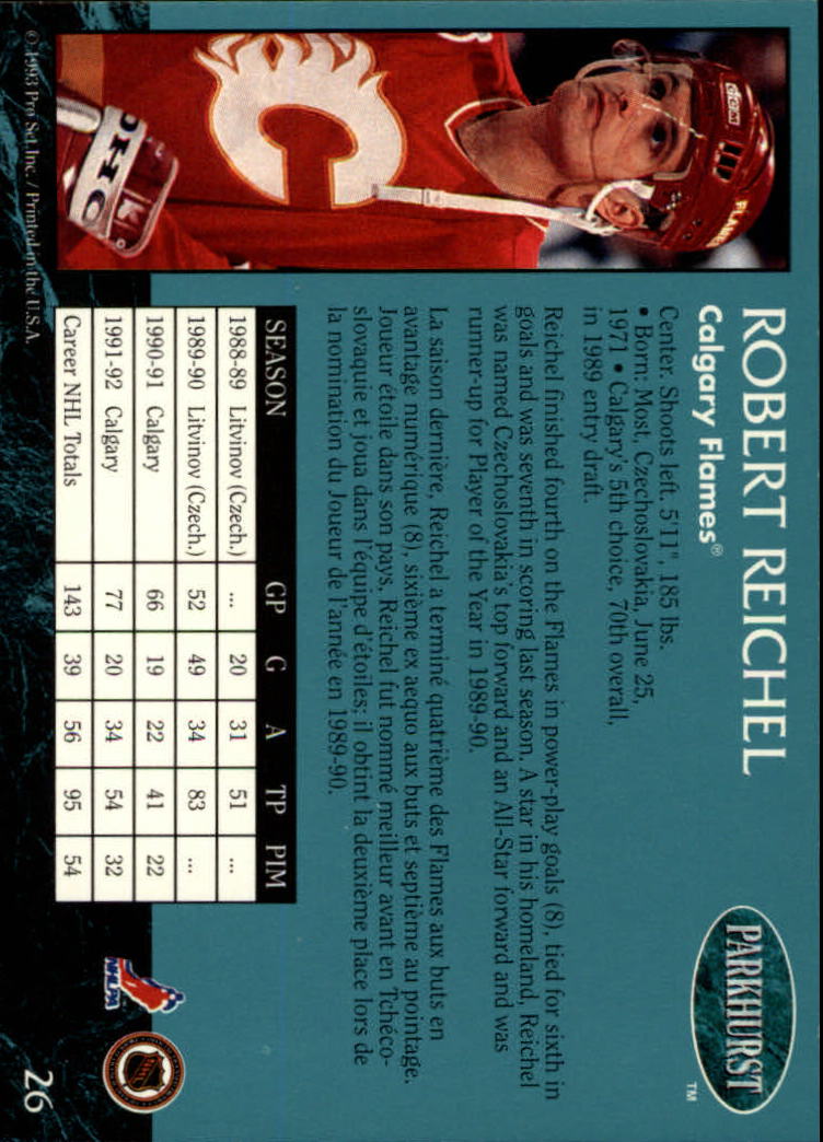 A3975- 1992-93 Parkhurst Hk Cards 1-250 +Rookies -You Pick- 15+ FREE US SHIP - Picture 50 of 454