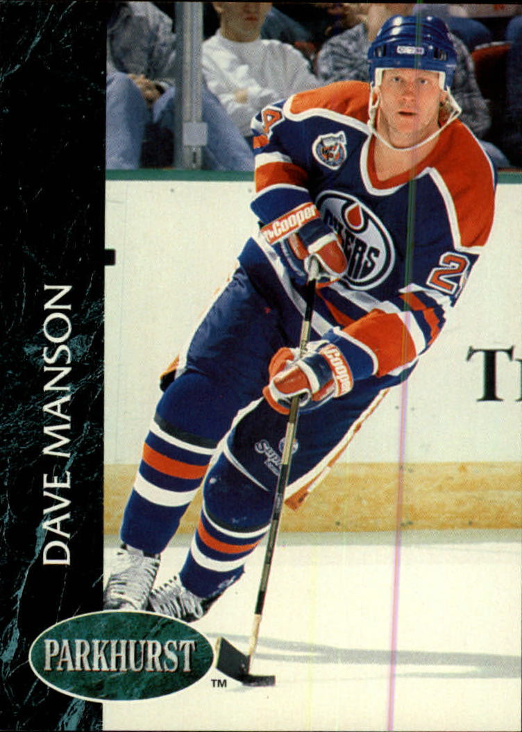 1992-93 Parkhurst #47 Dave Manson