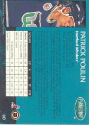 1992-93 Parkhurst #60 Patrick Poulin back image