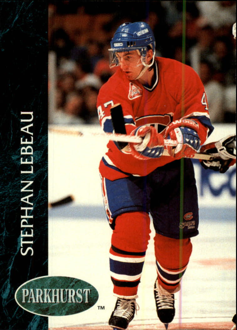 1992-93 Parkhurst #82 Stephan Lebeau