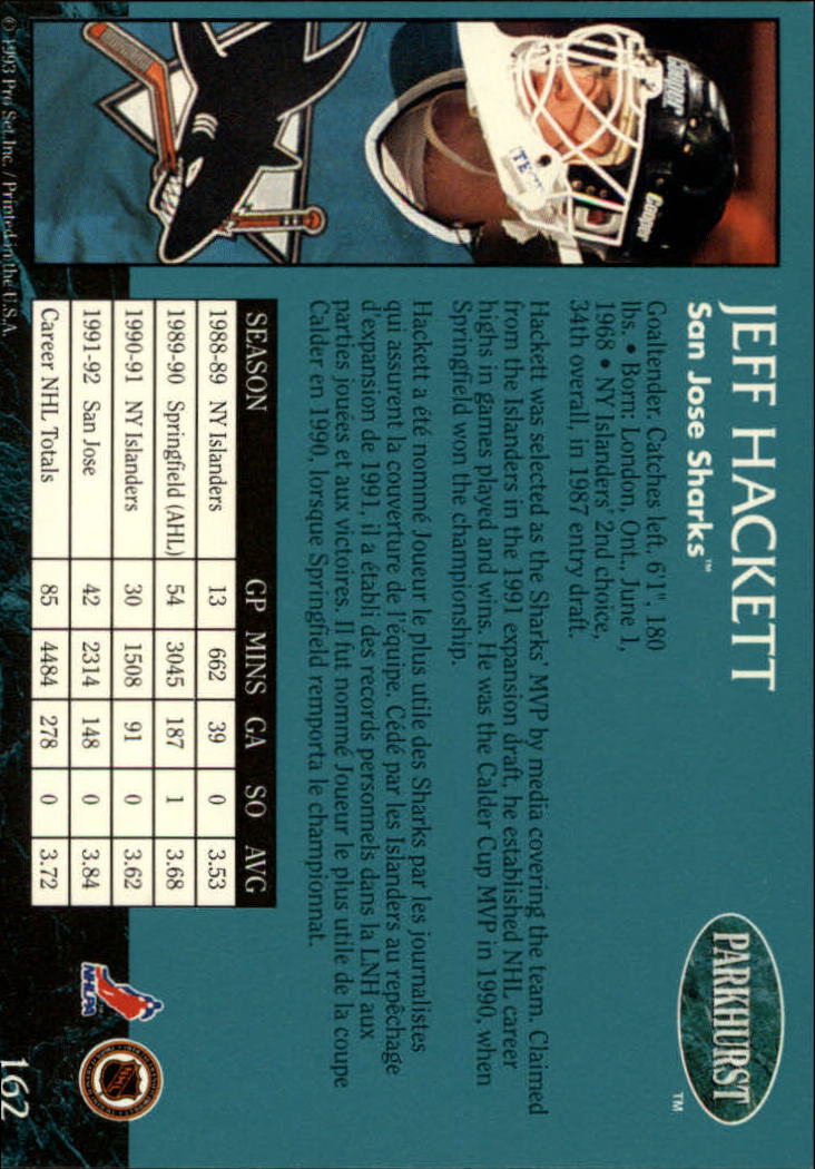 A3975- 1992-93 Parkhurst Hk Cards 1-250 +Rookies -You Pick- 15+ FREE US SHIP - Picture 300 of 454