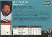 1992-93 Parkhurst #245 John Blue RC back image