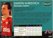 1992-93 Parkhurst #428 Dimitri Khristich back image