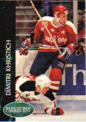 1992-93 Parkhurst #428 Dimitri Khristich