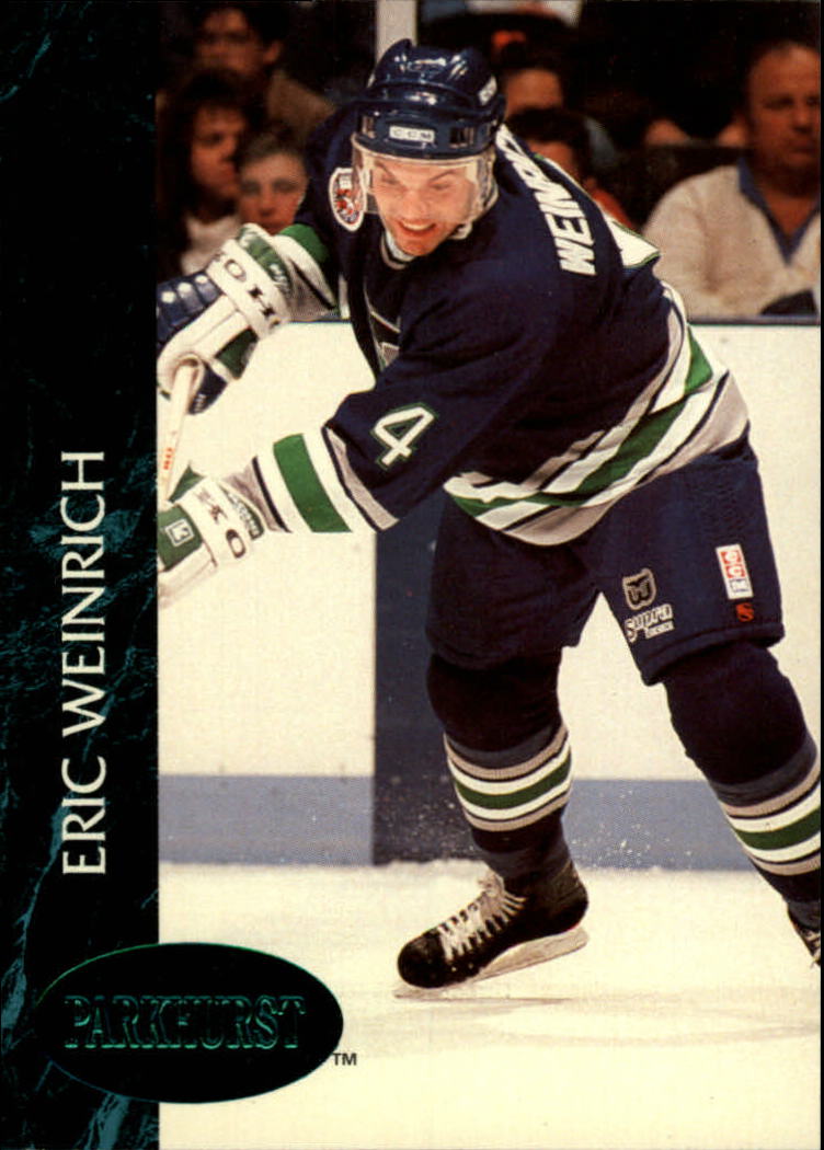 1992-93 Parkhurst Emerald Ice #56 Eric Weinrich