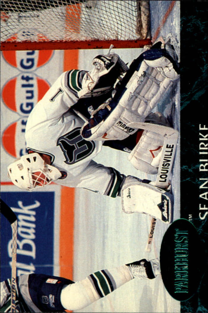 1992-93 Parkhurst Emerald Ice #57 Sean Burke