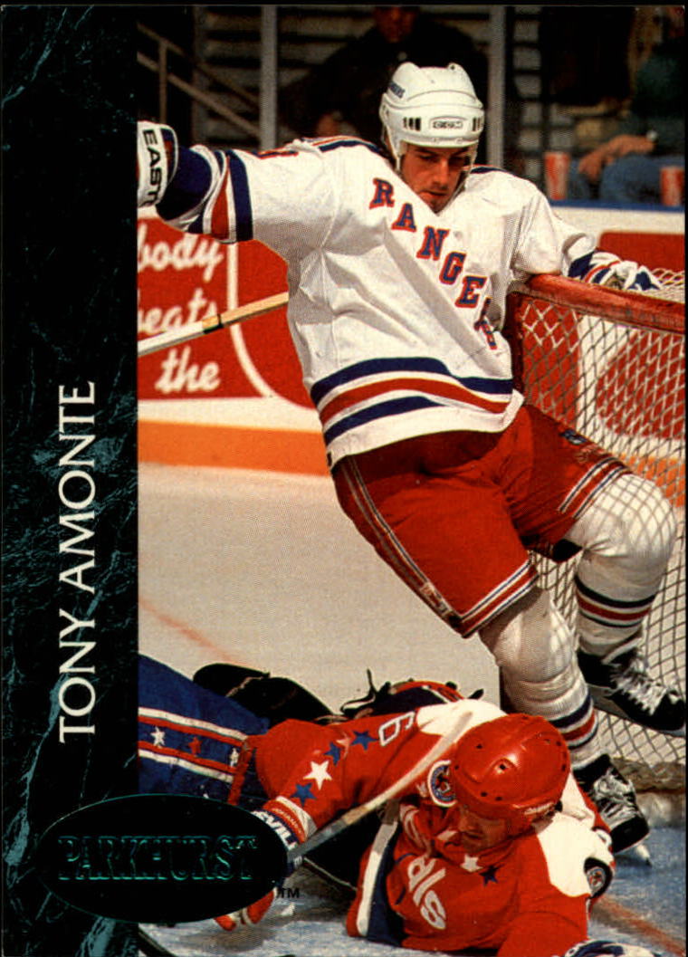 1992-93 Parkhurst Emerald Ice #107 Tony Amonte