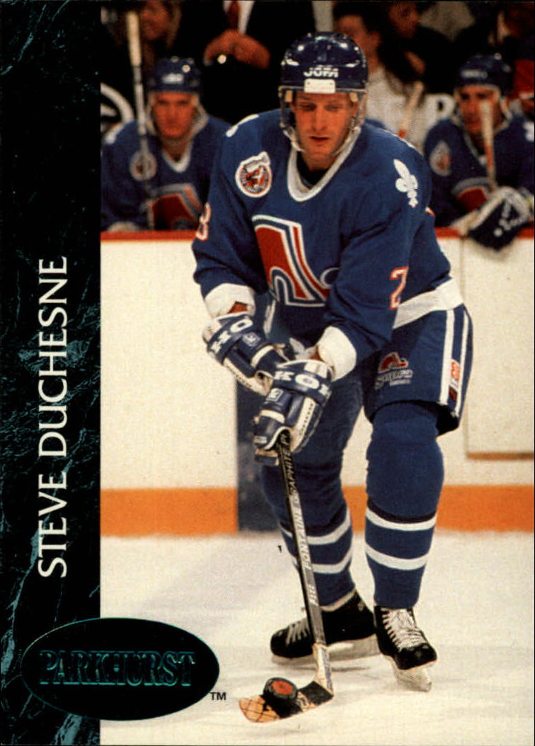 1992-93 Parkhurst Emerald Ice #143 Steve Duchesne