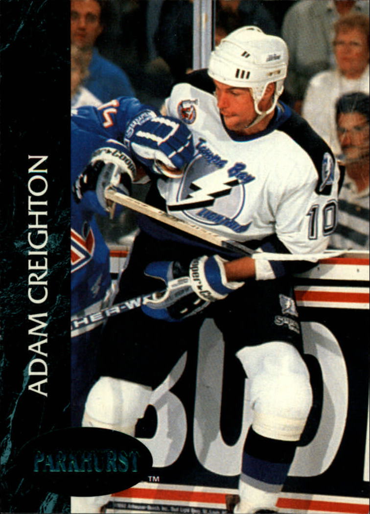 1992-93 Parkhurst Emerald Ice #172 Adam Creighton