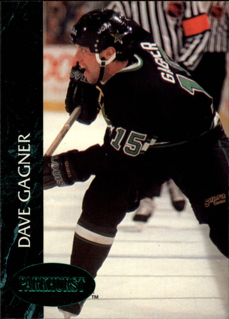 1992-93 Parkhurst Emerald Ice #311 Dave Gagner