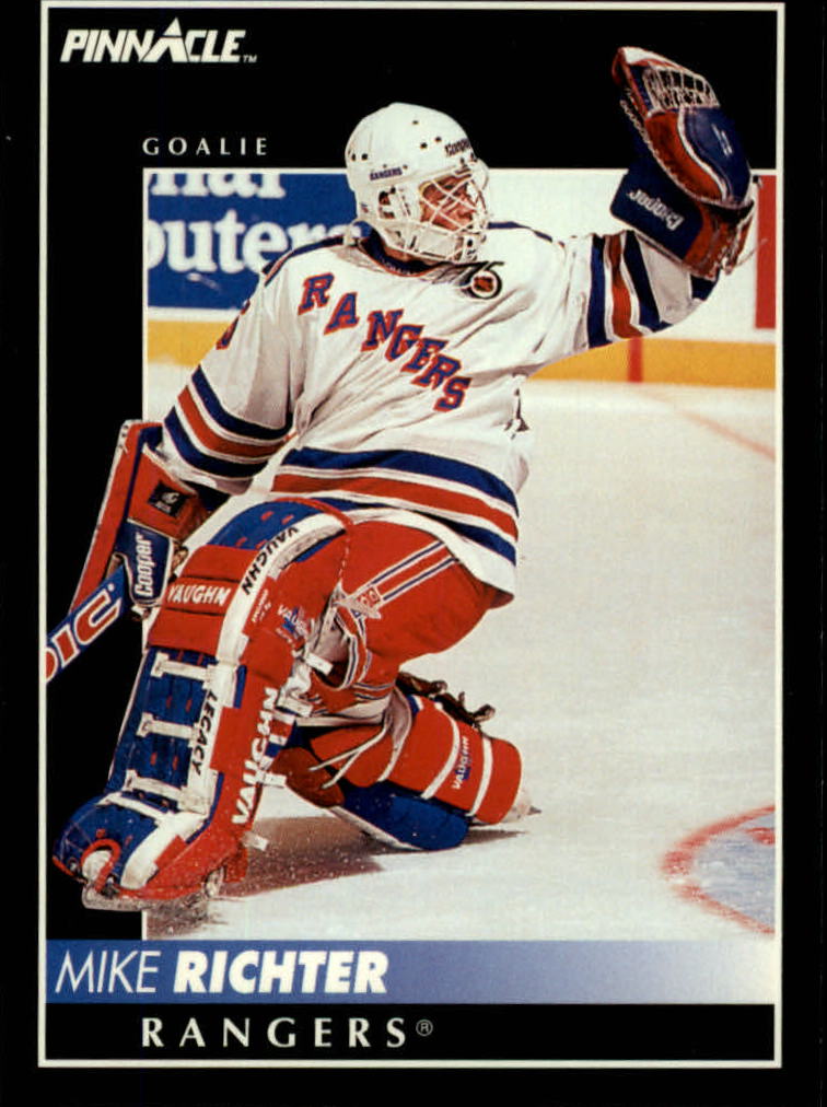 1992-93 Pinnacle #75 Mike Richter