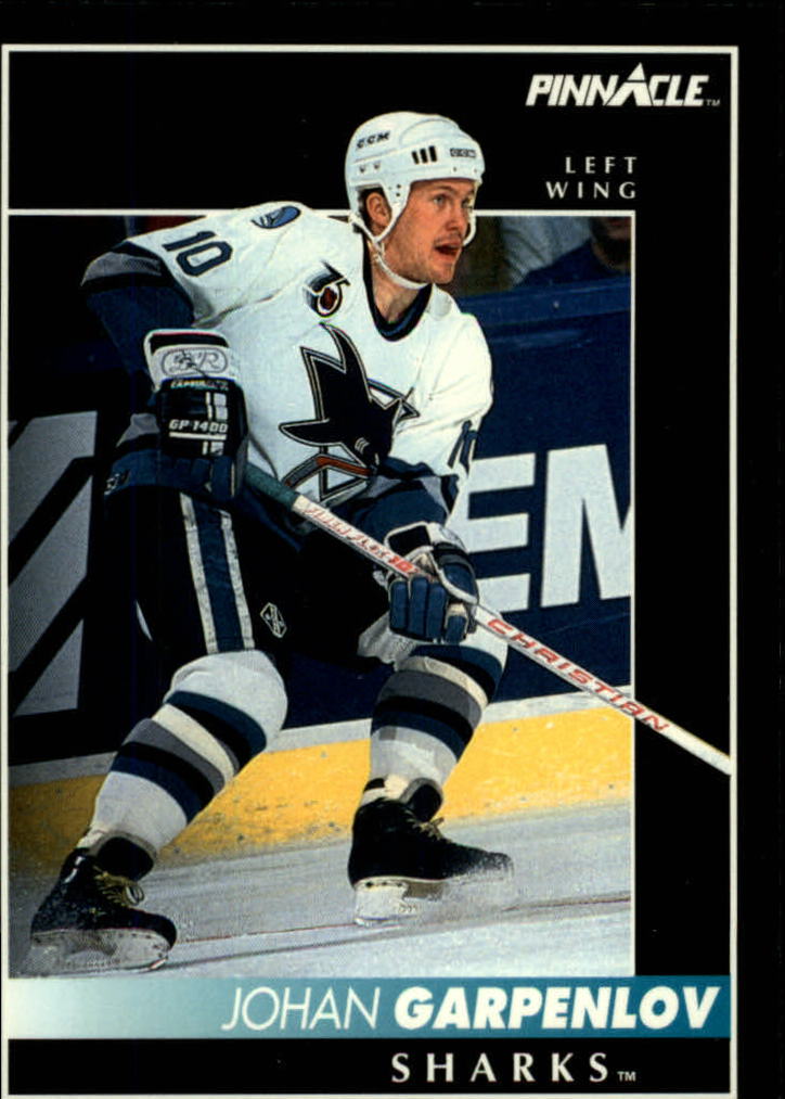 1992-93 Pinnacle #122 Johan Garpenlov - NM-MT