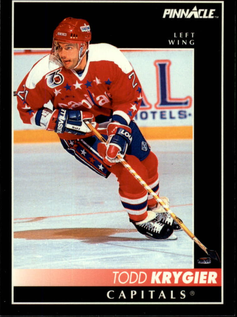 1992-93 Pinnacle #204 Todd Krygier