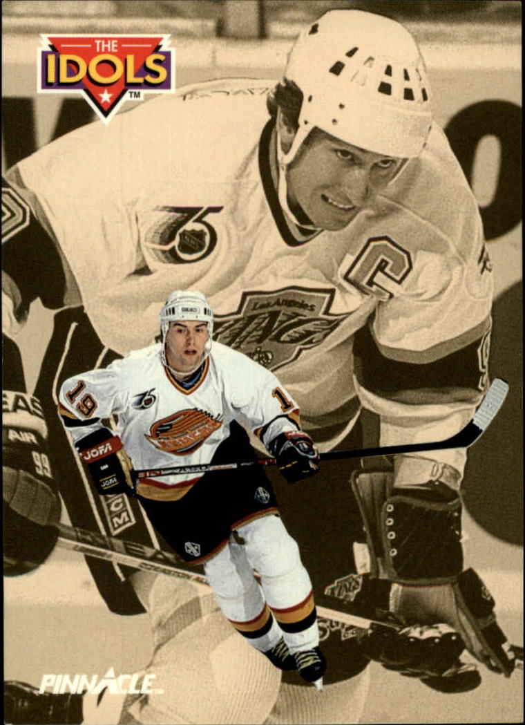 1992-93 Pinnacle #249 Petr Nedved IDOL/(Wayne Gretzky)