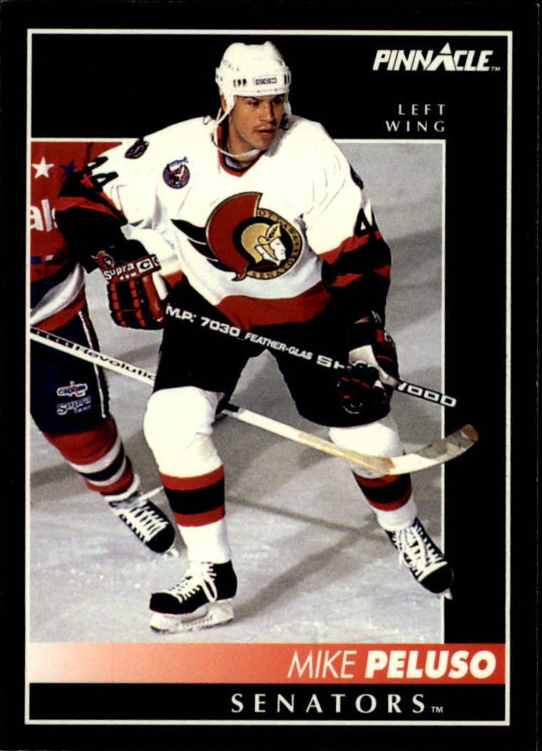 1992-93 Pinnacle #379 Mike Peluso