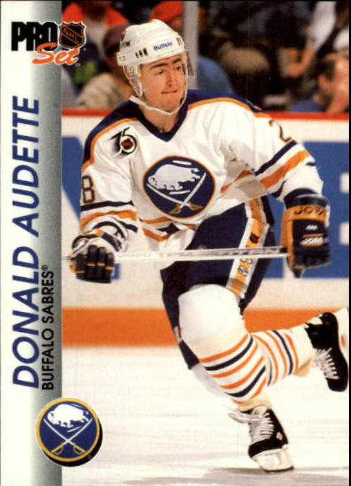 1992-93 Pro Set #18 Donald Audette