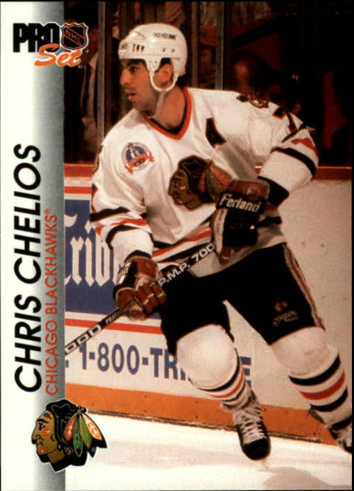 1992-93 Pro Set #34 Chris Chelios