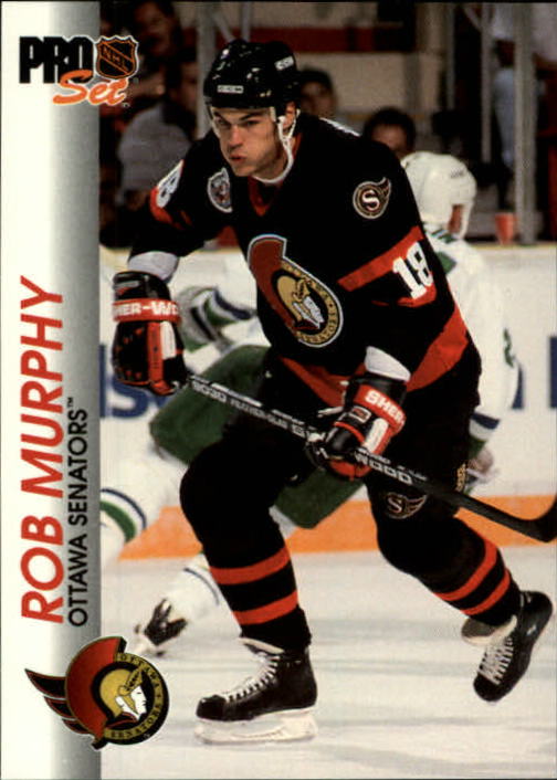 1992-93 Pro Set #121 Rob Murphy