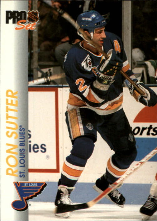1992-93 Pro Set #162 Ron Sutter