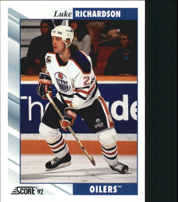 1992-93 Score #62 Luke Richardson