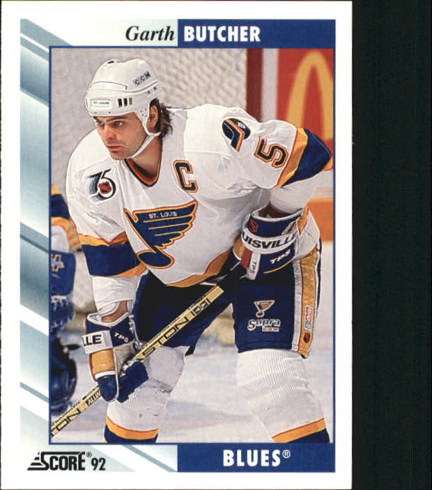 1992-93 Score #65 Garth Butcher