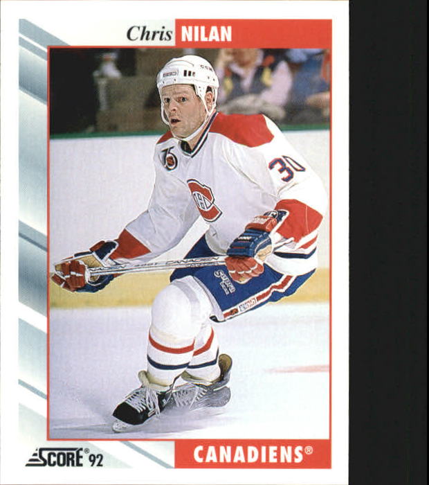 1992-93 Score #76 Chris Nilan
