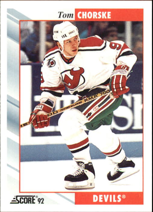 1992-93 Score #184 Tom Chorske