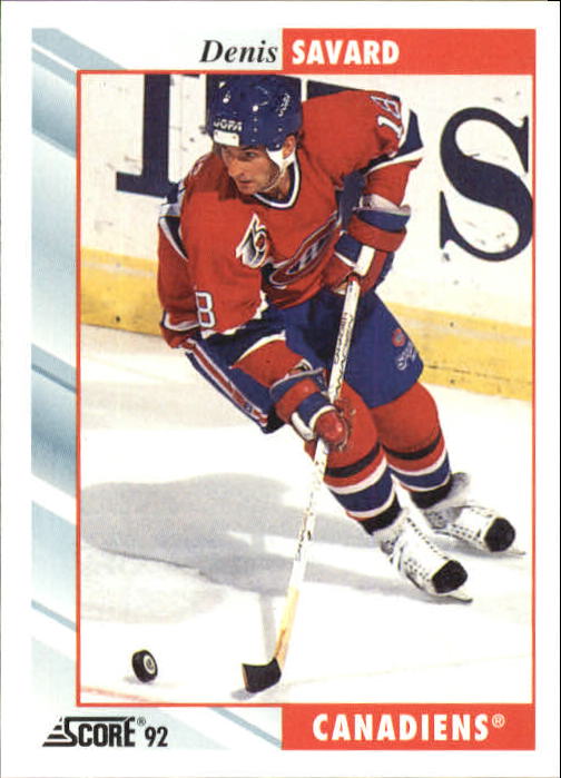 1992-93 Score #202 Denis Savard