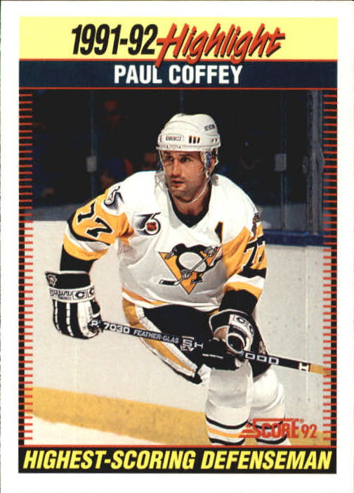 1992-93 Score #441 Paul Coffey SH