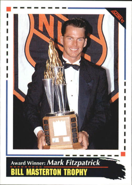 1992-93 Score #526 Mark Fitzpatrick AW