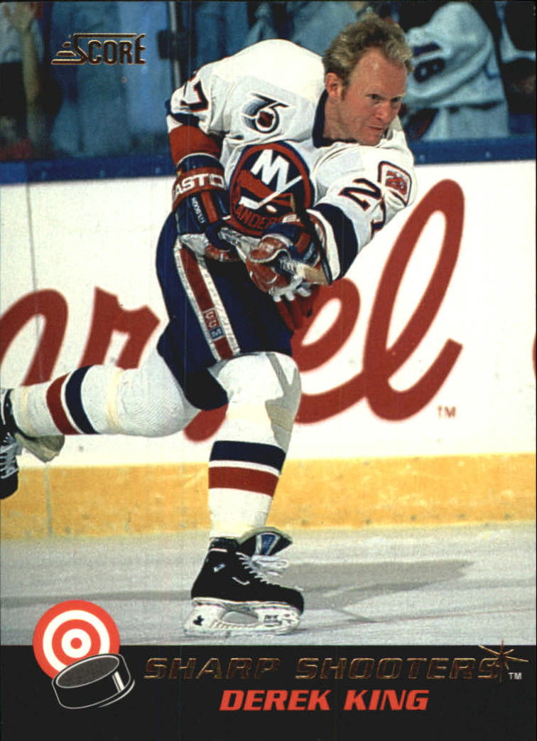 1992-93 Score Sharp Shooters #15 Derek King
