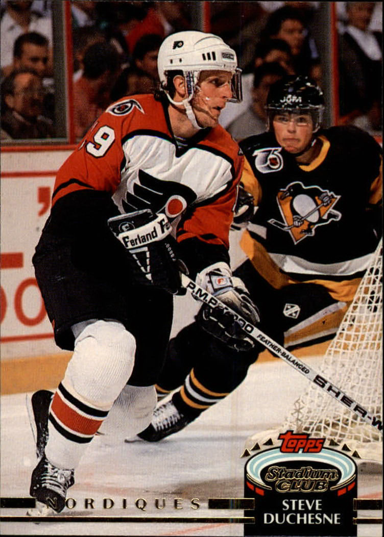 1992-93 Topps Stadium Club Hockey #313 Steve Duchesne 