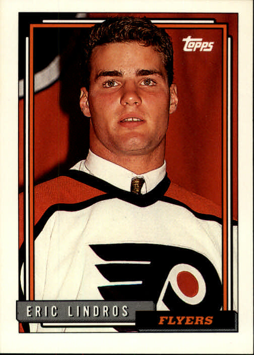 1992-93 Topps #529 Eric Lindros UER /(Acquired 6-30-92, not 6-20-92)