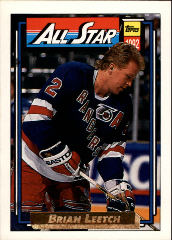 1992-93 Topps Gold #261 Brian Leetch AS