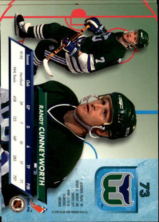 A5576 - Carte Ultra Hockey 1992-93 #s 1-250 + recrues - au choix - 15+ LIVRAISON GRATUITE AUX ÉTATS-UNIS - Photo 145/497