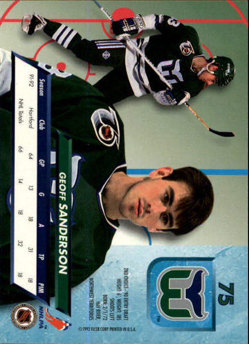 A5576 - Carte Ultra Hockey 1992-93 #s 1-250 + recrues - au choix - 15+ LIVRAISON GRATUITE AUX ÉTATS-UNIS - Photo 149/497