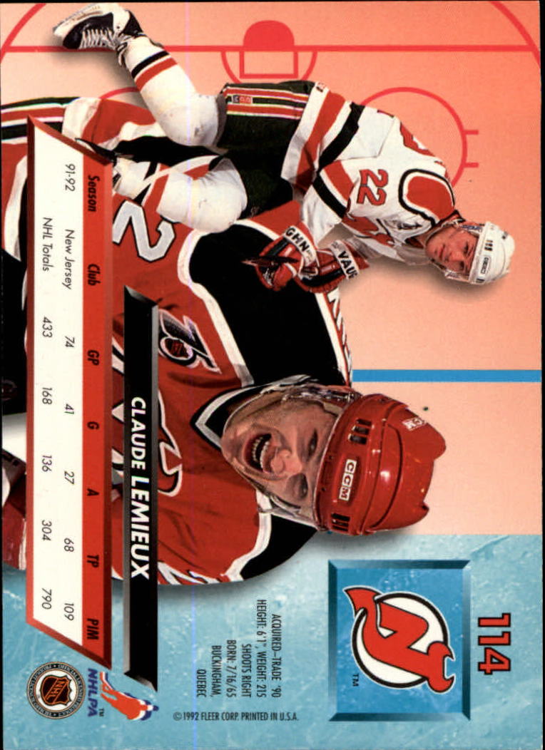 A5576 - Carte Ultra Hockey 1992-93 #s 1-250 + recrues - au choix - 15+ LIVRAISON GRATUITE AUX ÉTATS-UNIS - Photo 227/497