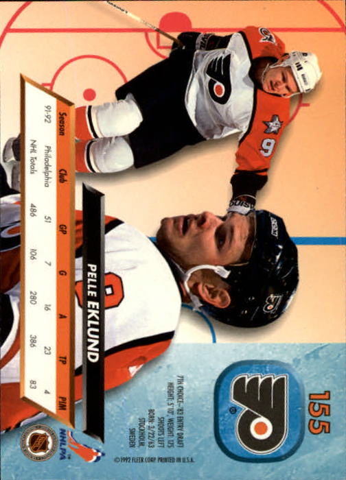 A5576 - Carte Ultra Hockey 1992-93 #s 1-250 + recrues - au choix - 15+ LIVRAISON GRATUITE AUX ÉTATS-UNIS - Photo 307/497