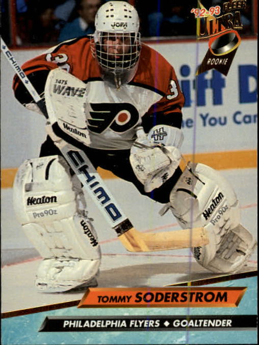1992-93 Ultra #160 Tommy Soderstrom RC