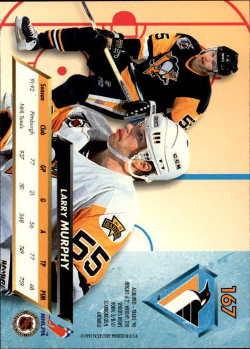 A5576 - Carte Ultra Hockey 1992-93 #s 1-250 + recrues - au choix - 15+ LIVRAISON GRATUITE AUX ÉTATS-UNIS - Photo 331/497